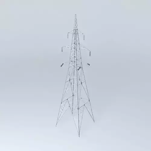 Transmission line tower 2325 Chiekurkalns Riga Latvia