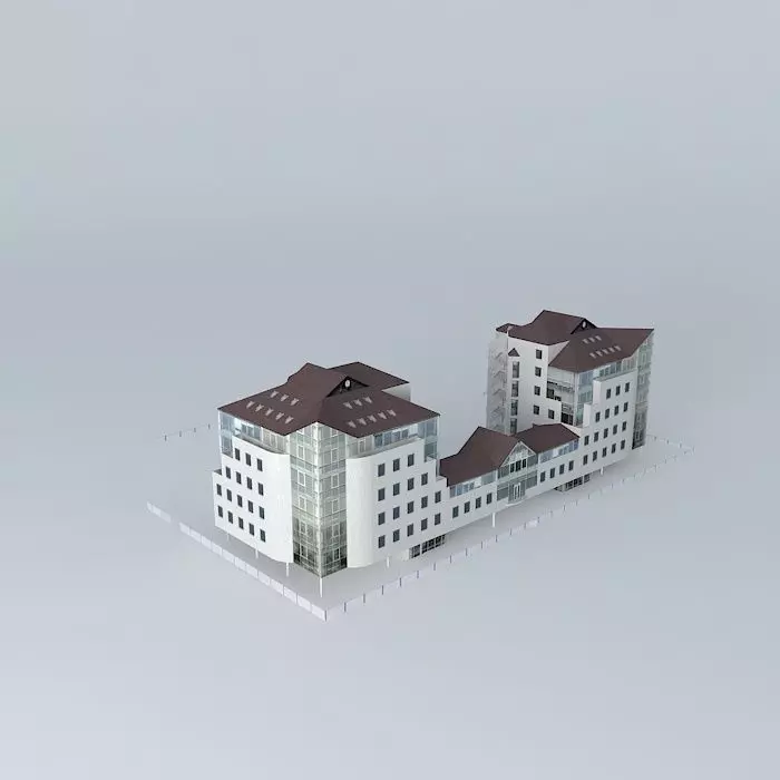 Riga 15 Ieriku street Free 3D model