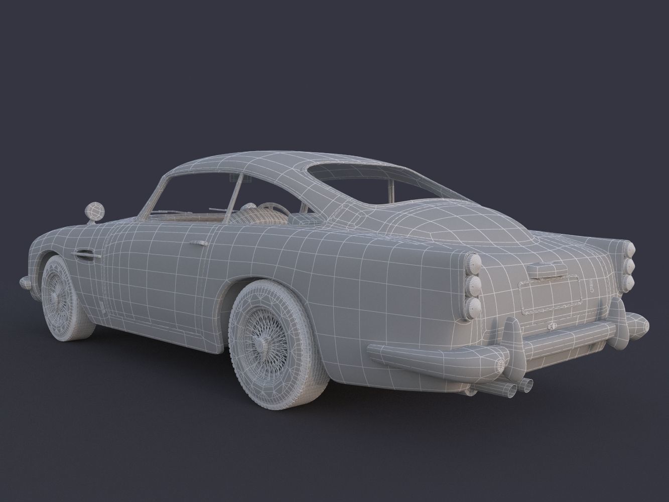 Aston Martin DB 5 3D model_6