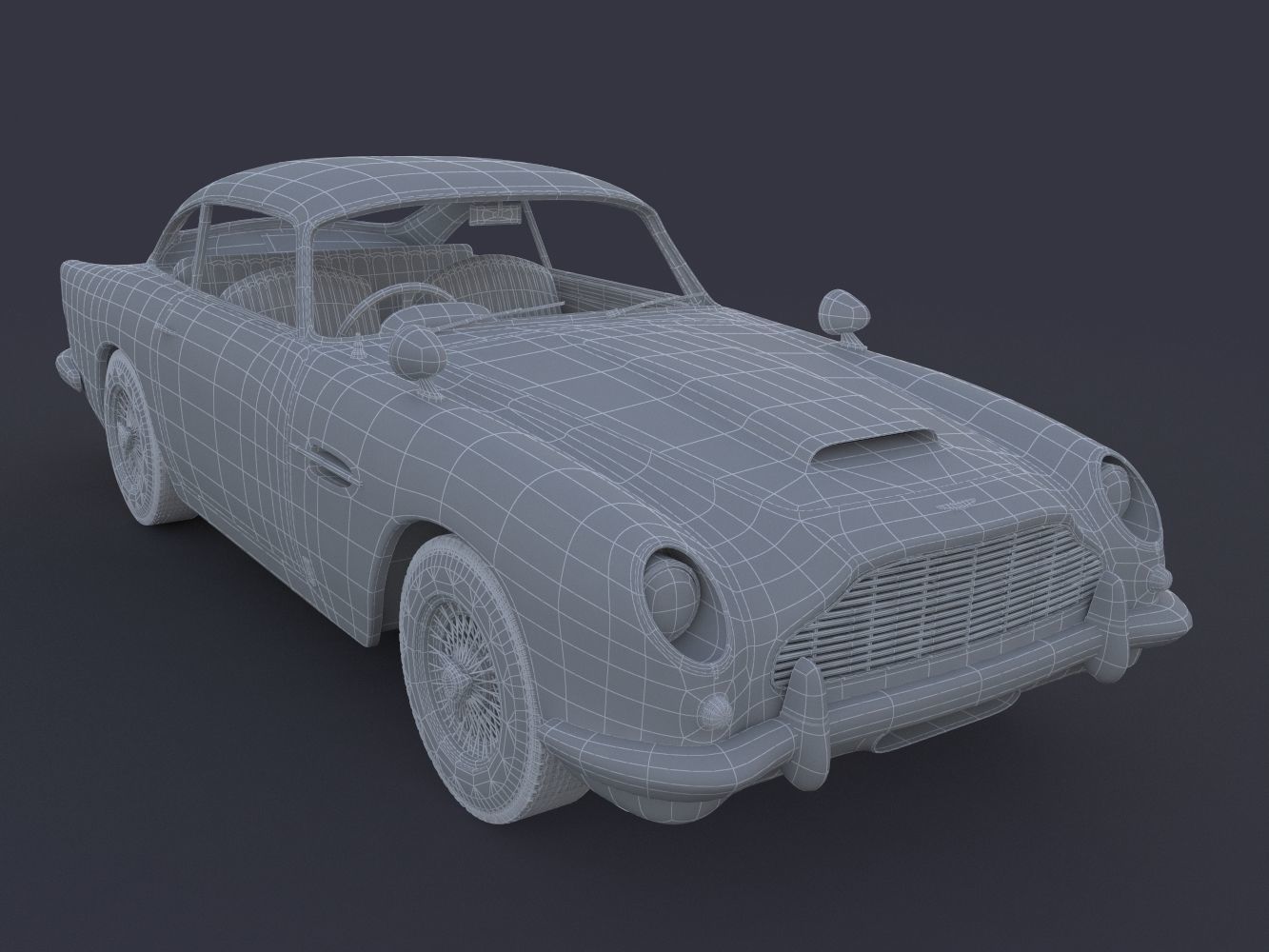 Aston Martin DB 5 3D model_8