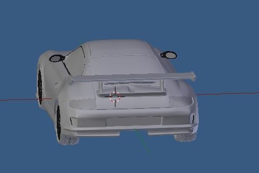 Porsche Classic GT3 3D model_4