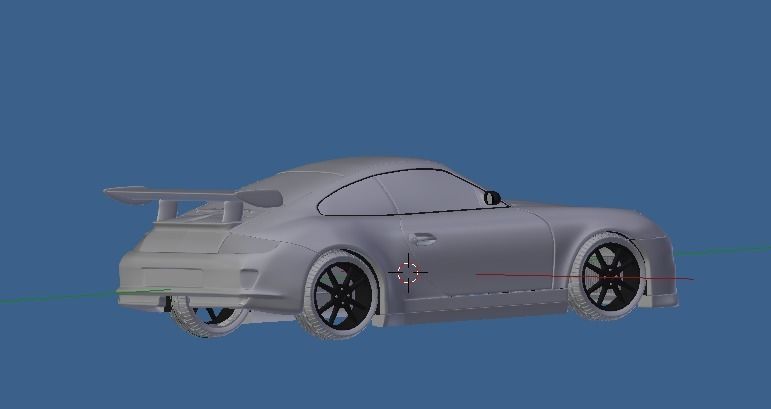 Porsche Classic GT3 3D model_1