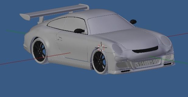 Porsche Classic GT3 3D model_2