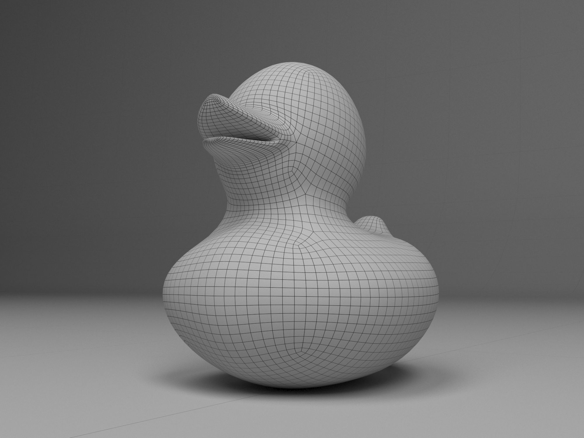Rubber Duck 3D model_1