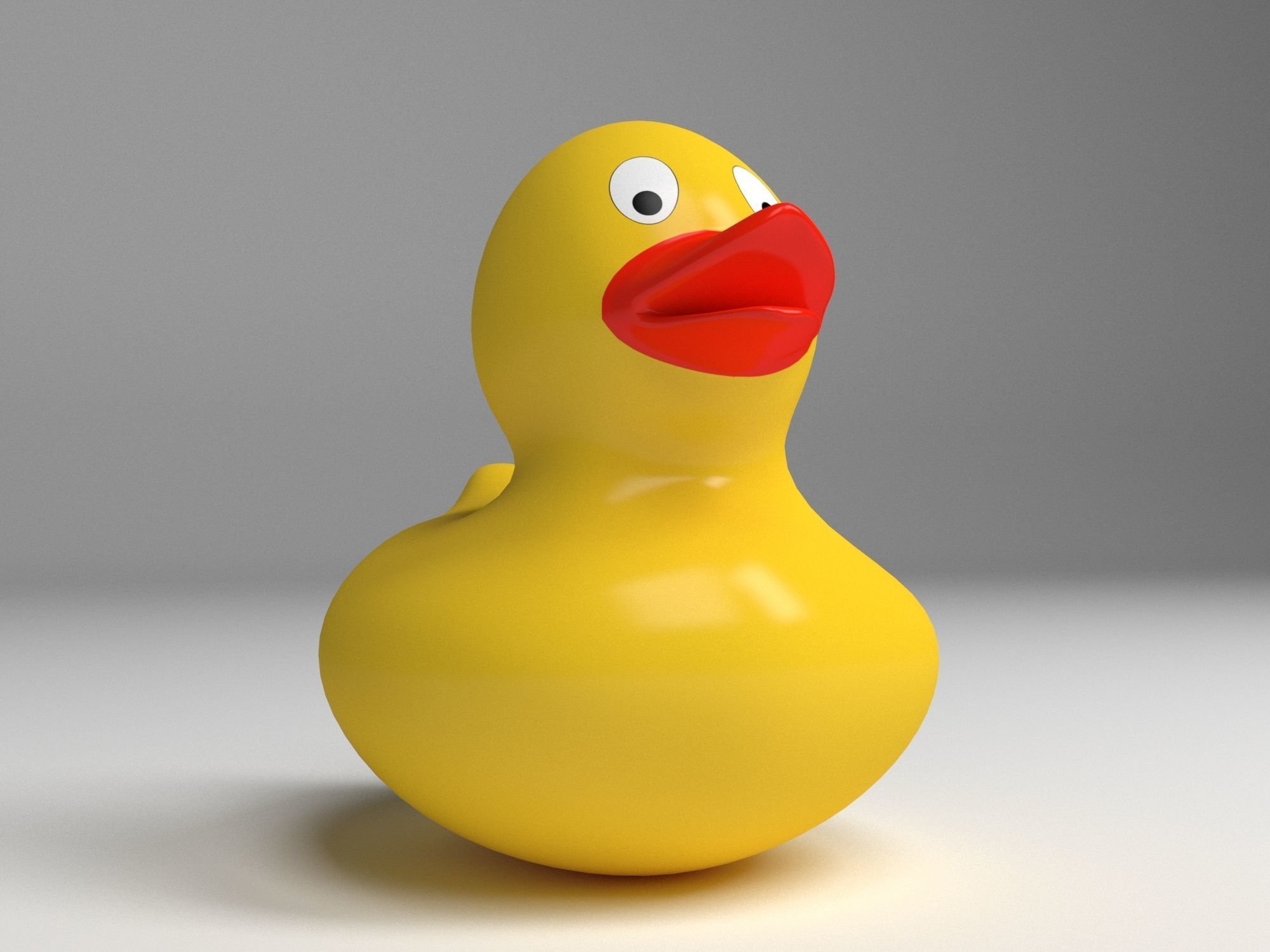Rubber Duck 3D model_10