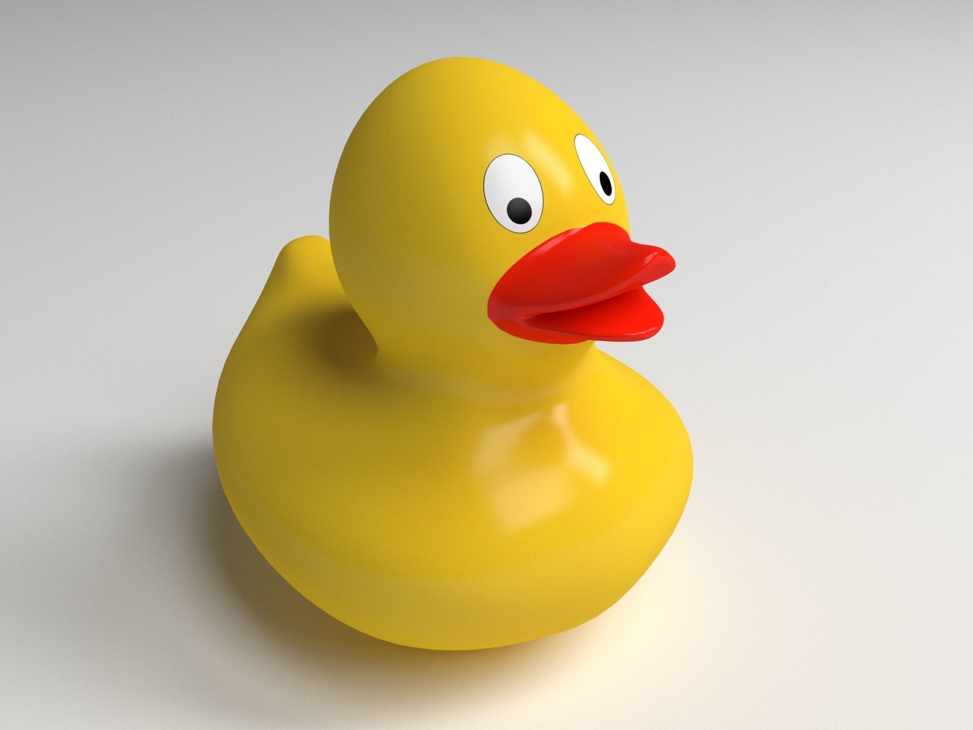 Rubber Duck 3D model_8