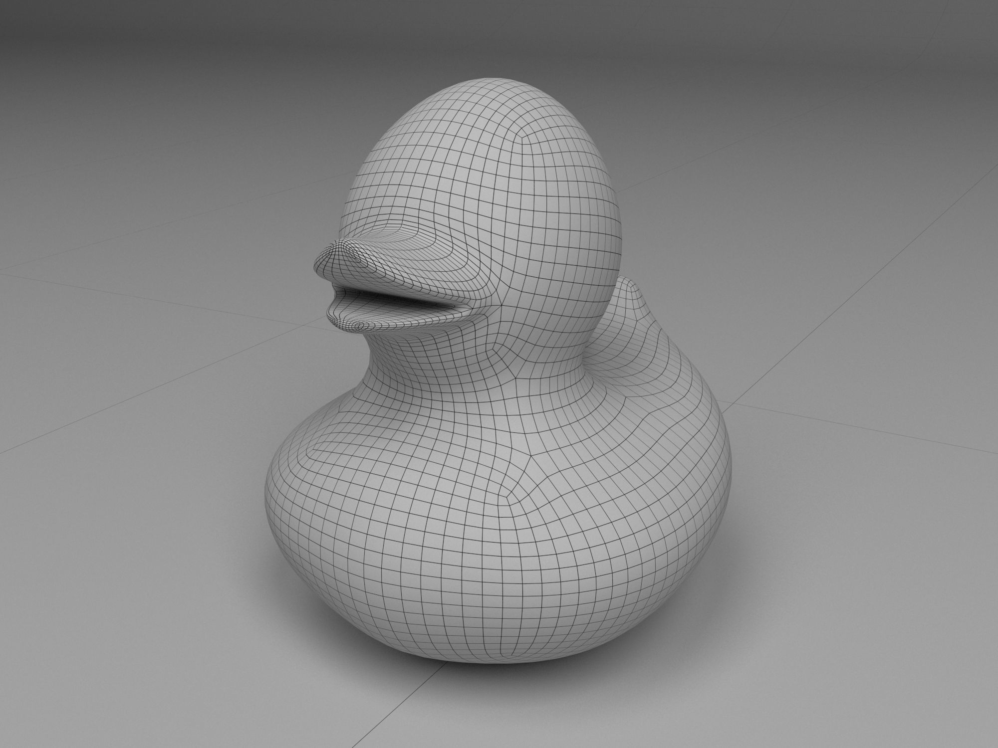 Rubber Duck 3D model_7