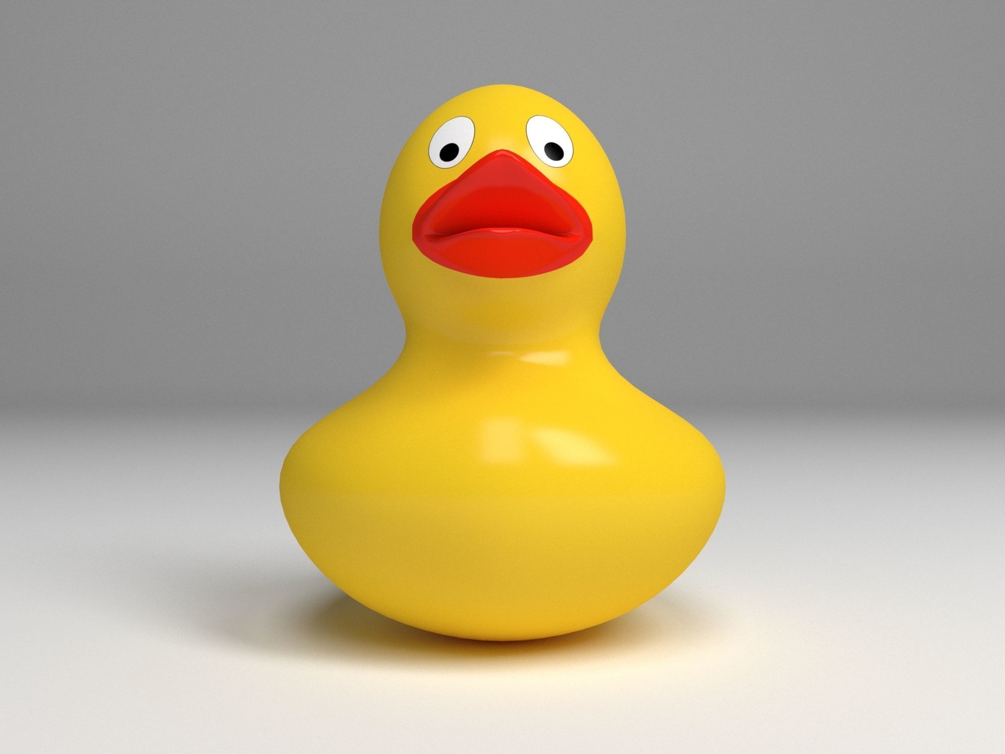 Rubber Duck 3D model_12