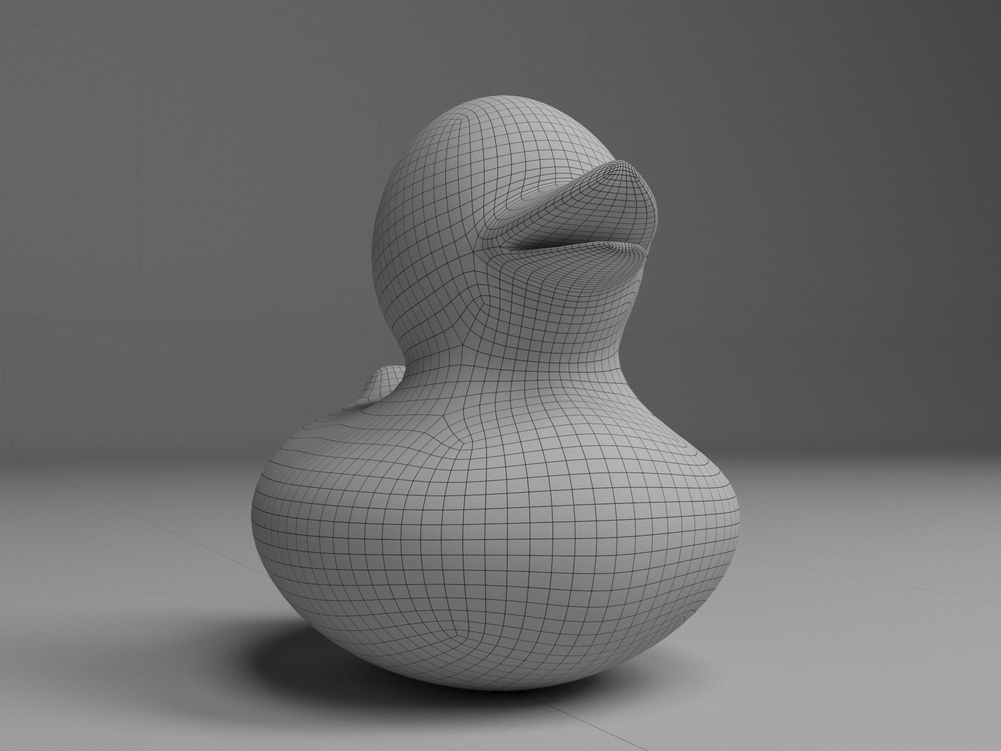 Rubber Duck 3D model_11