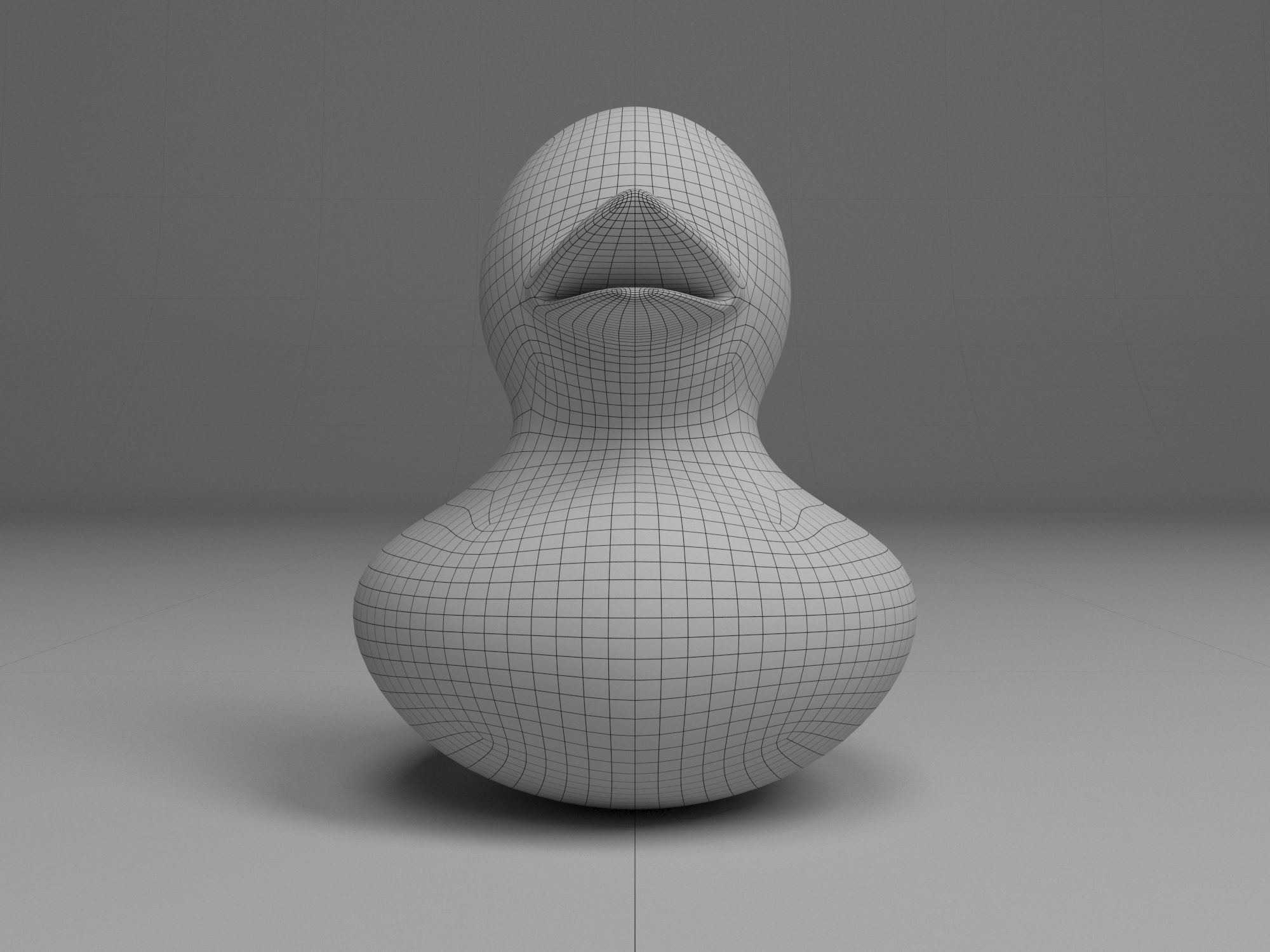 Rubber Duck 3D model_13