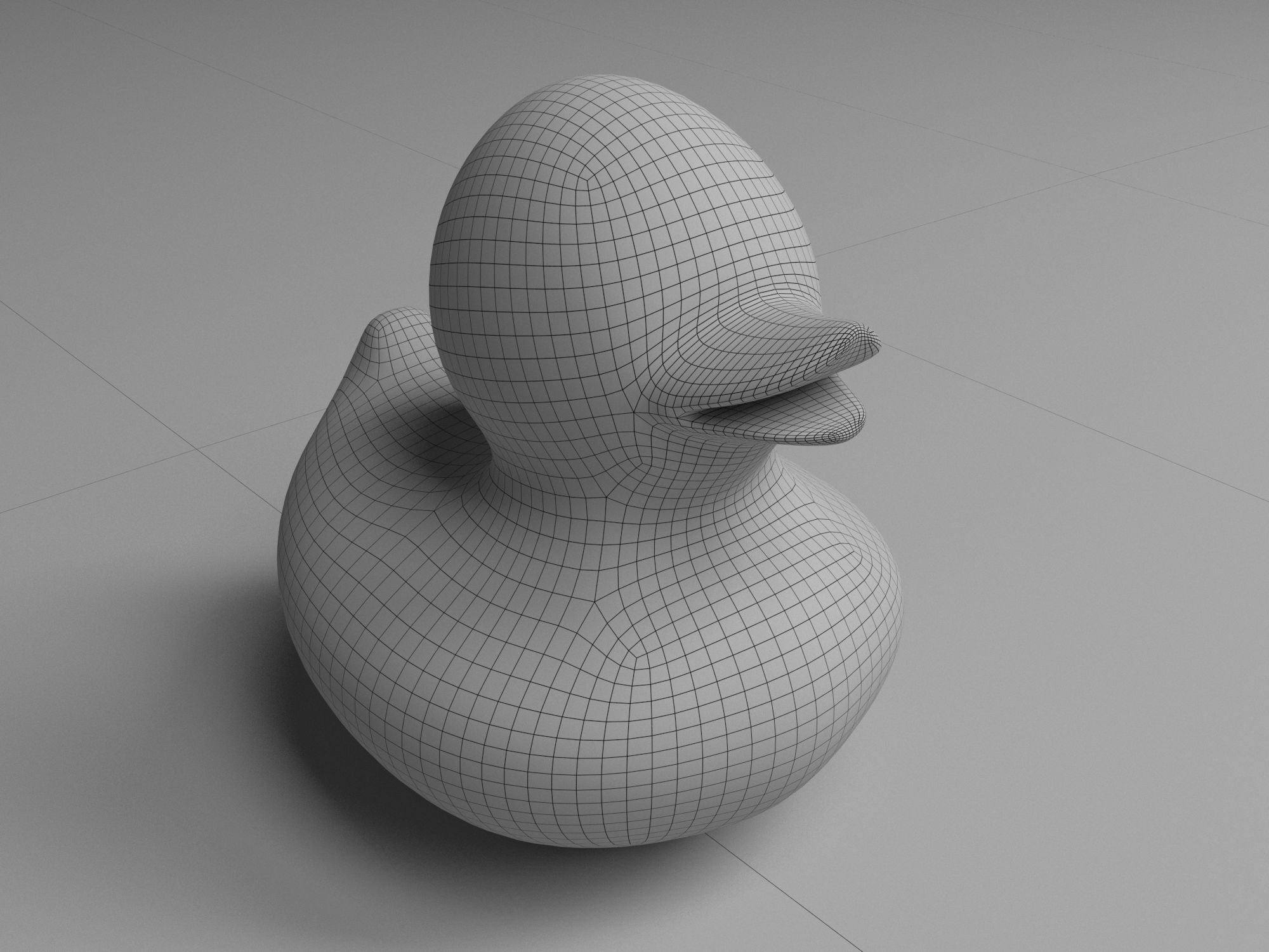 Rubber Duck 3D model_9