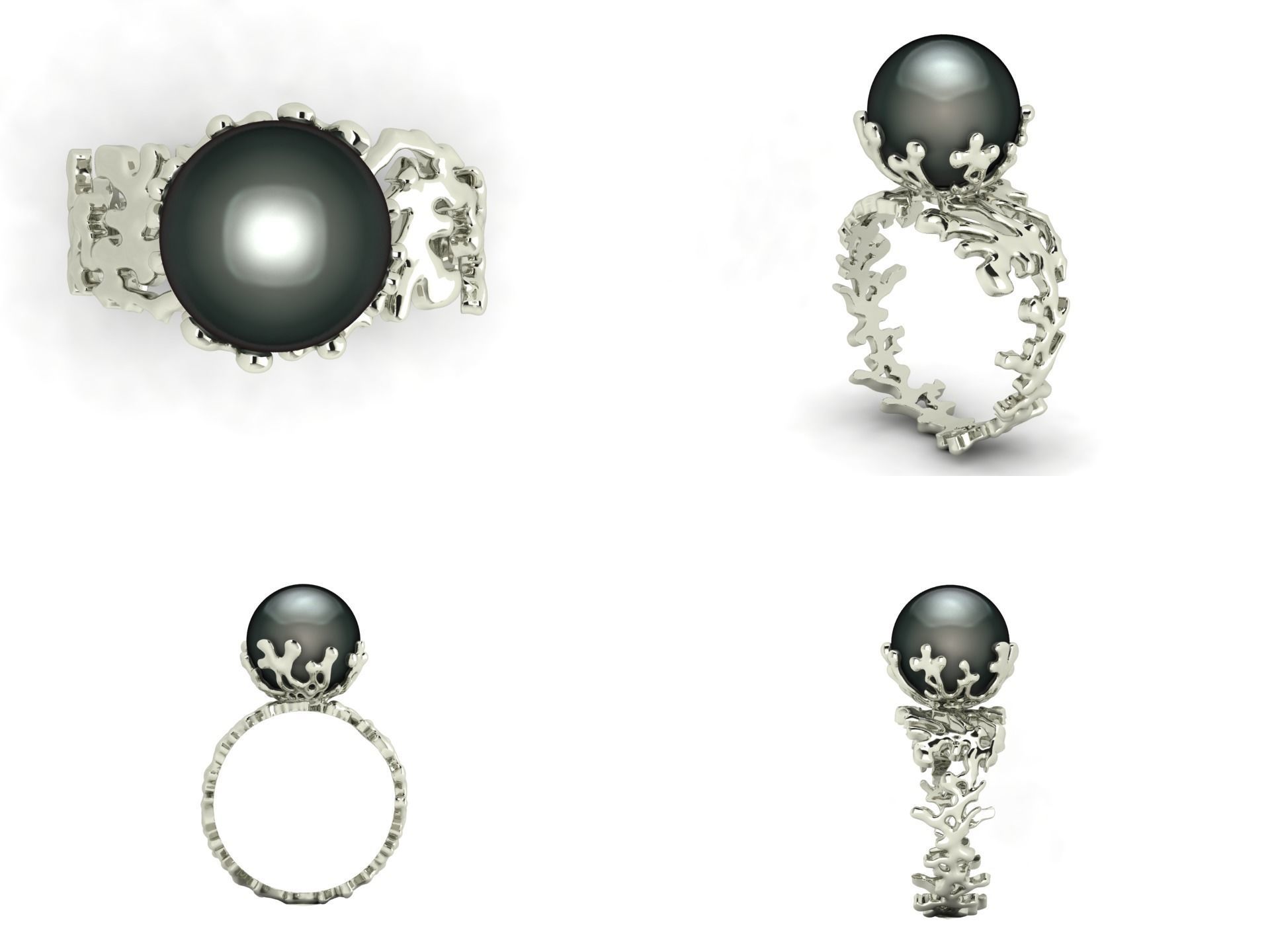 Ring akr 33 3D print model_4