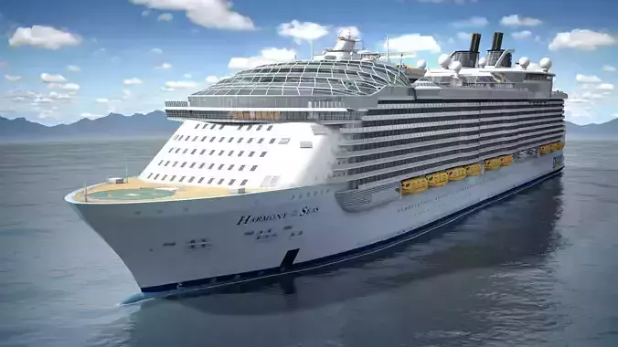 Harmony Of The Seas 3D model