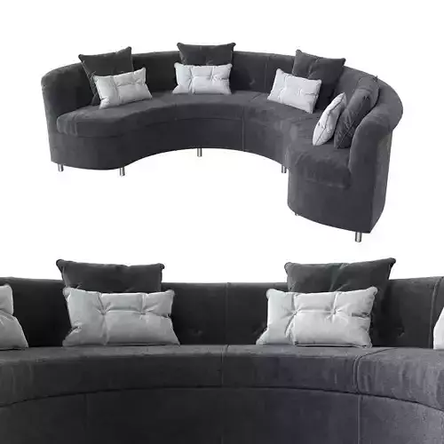 Ring sofa 3D model