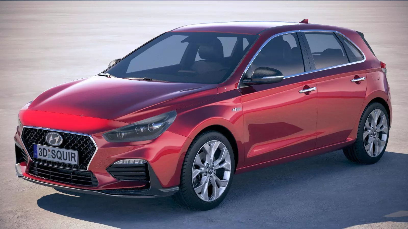 Hyundai i30 N-line 2019 3D model