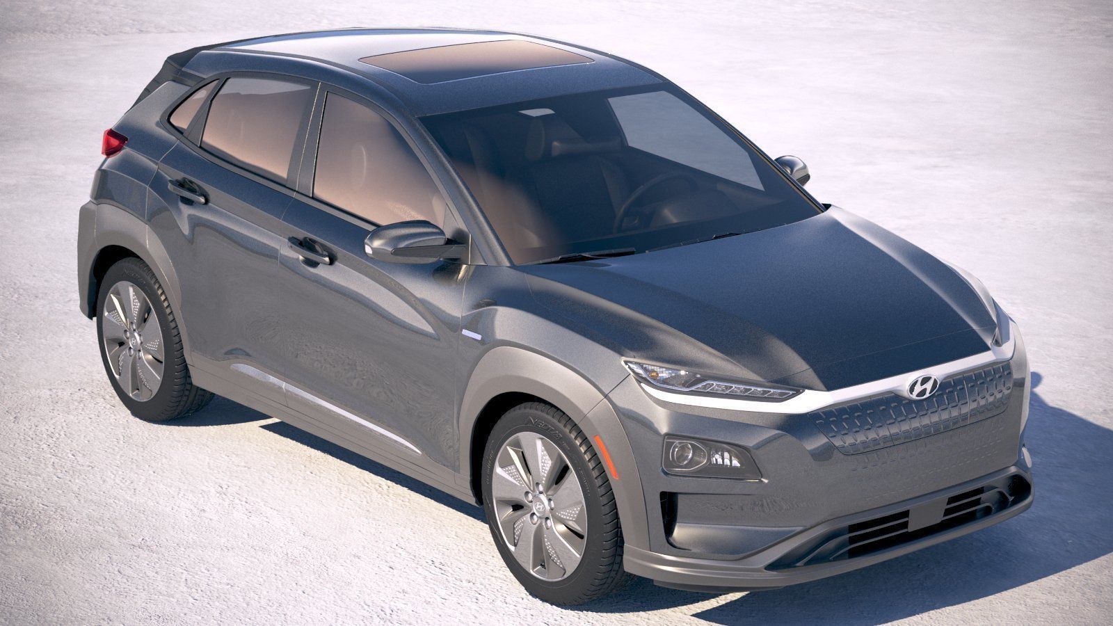 Hyundai Kona Electric 2019 3D model_11
