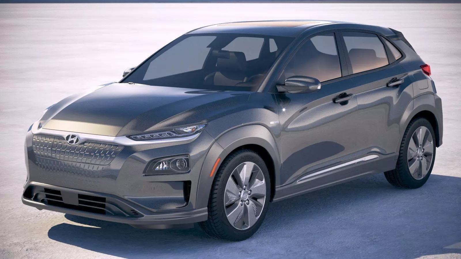 Hyundai Kona Electric 2019 3D model_0