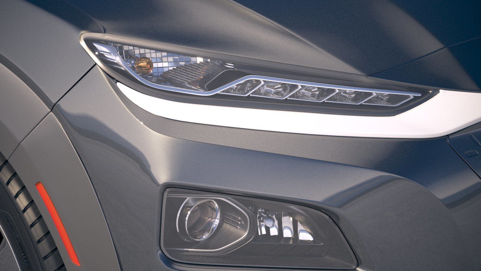 Hyundai Kona Electric 2019 3D model_15
