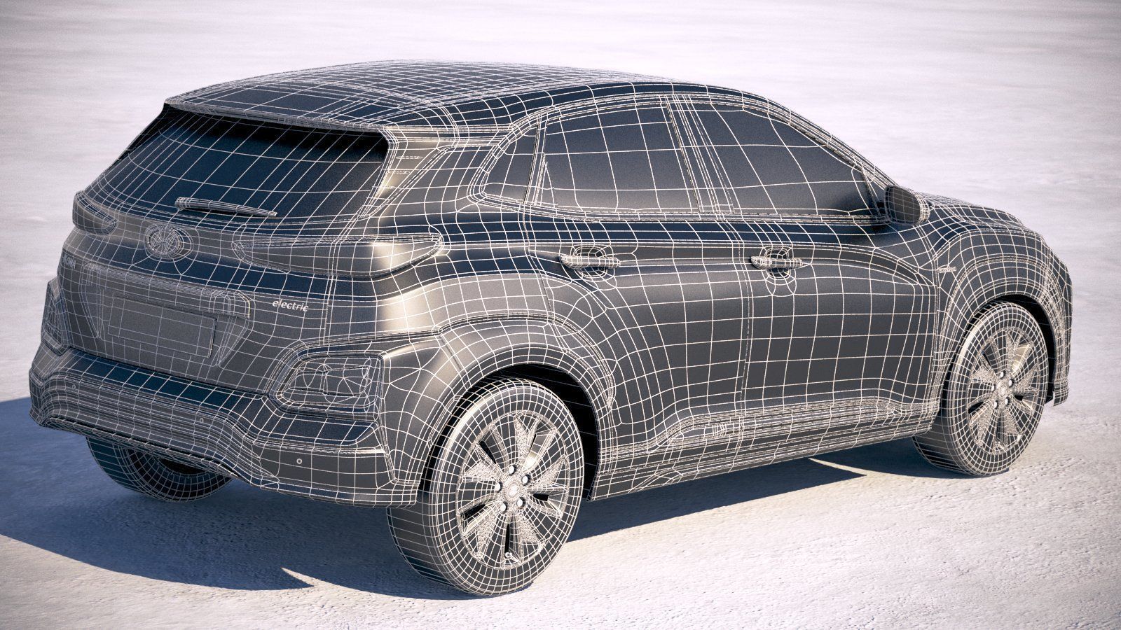 Hyundai Kona Electric 2019 3D model_20