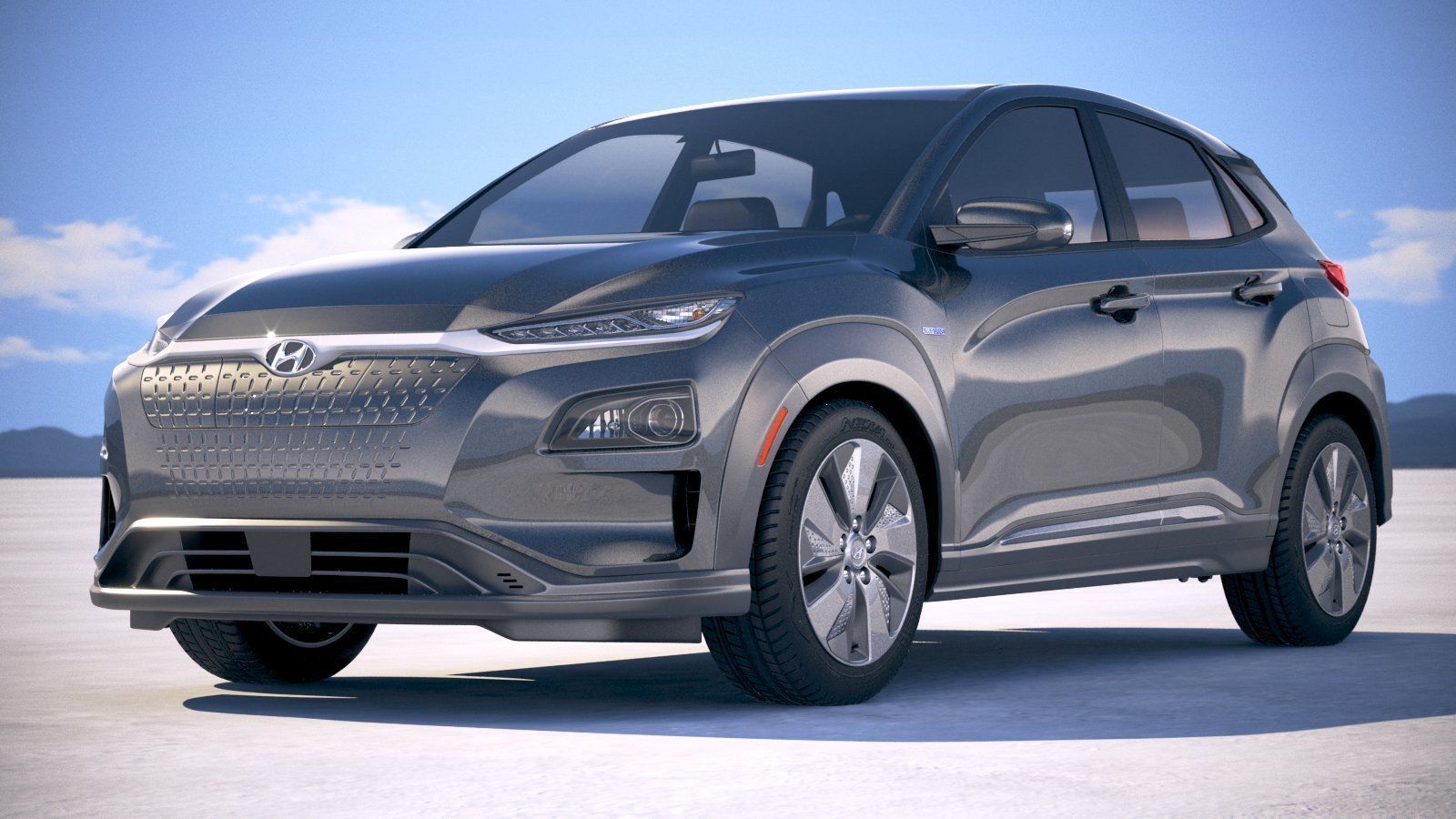 Hyundai Kona Electric 2019 3D model_12