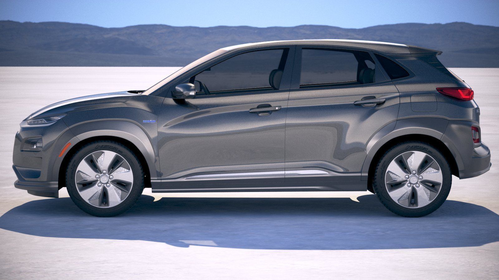 Hyundai Kona Electric 2019 3D model_6