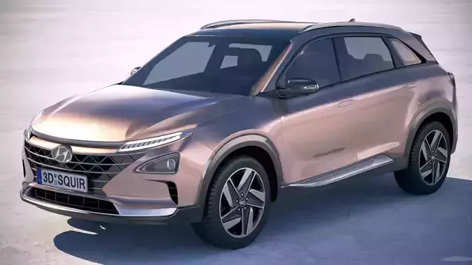 Hyundai Nexo 2019 3D model