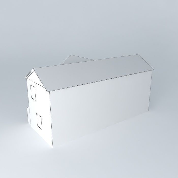 Dreiliņi, Latvia, house &quot;Zvirgzdi&quot; Free 3D model_4