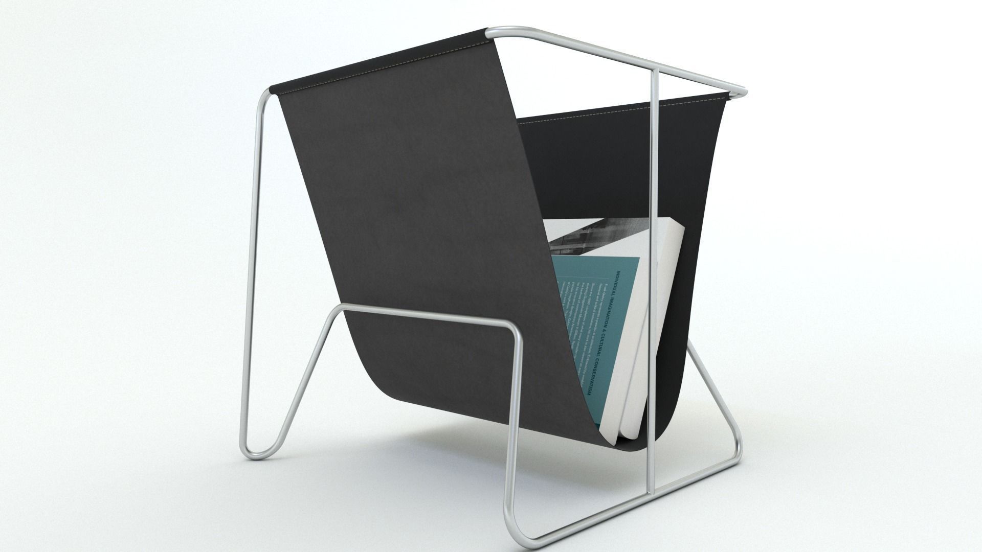 Leather Rack  3D model_3