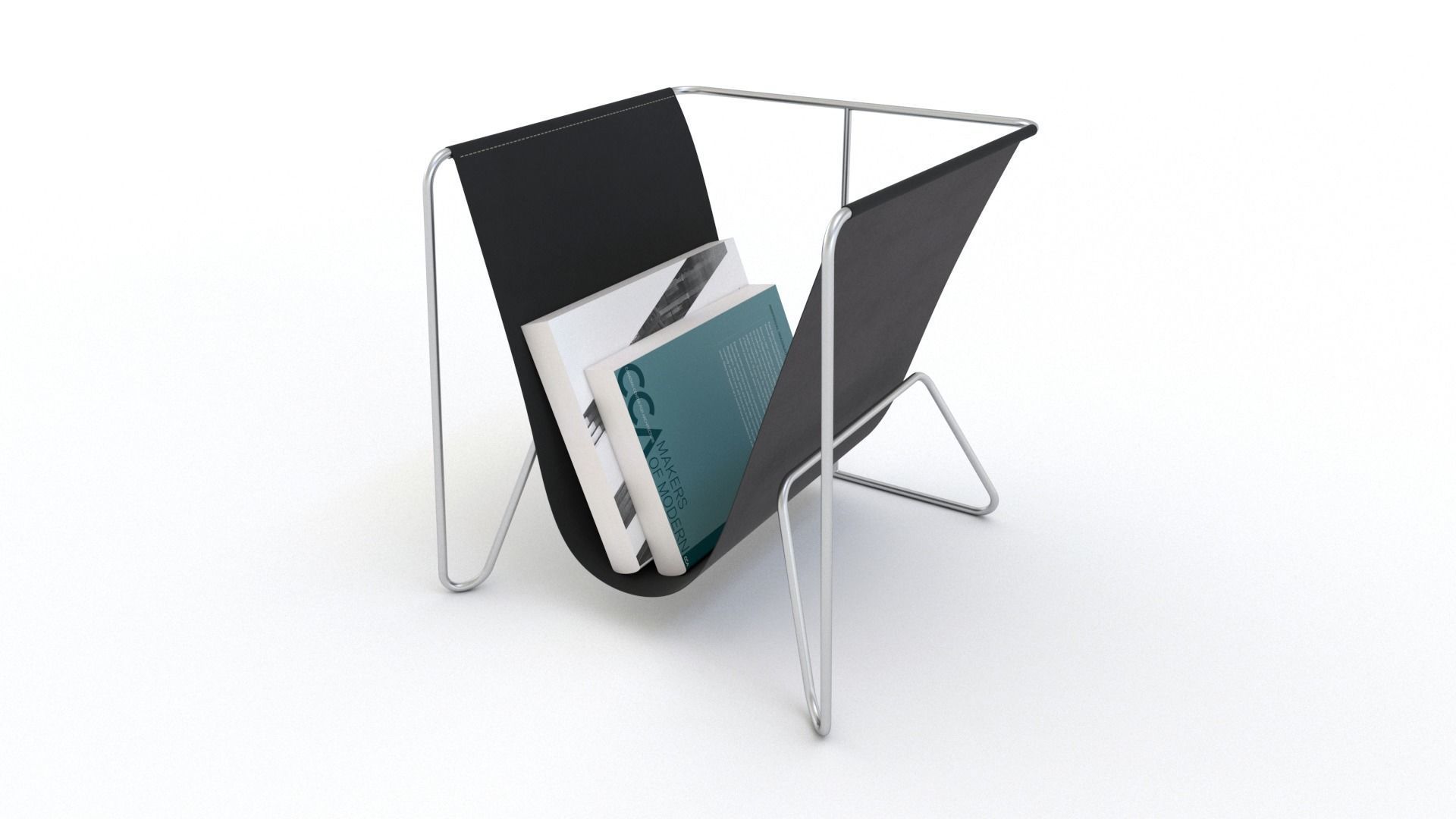 Leather Rack  3D model_1