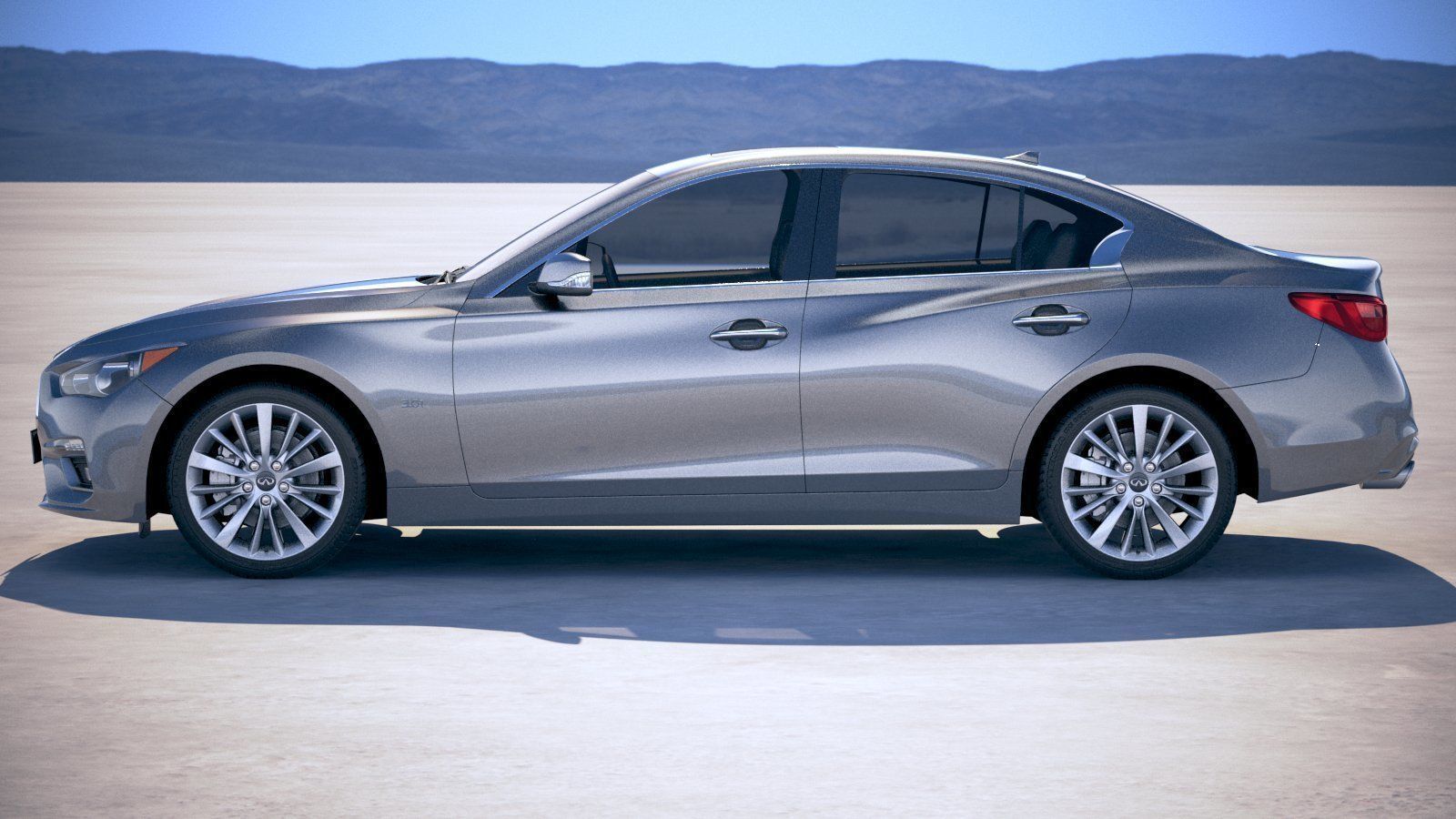 Infiniti Q50 2018 3D model_6