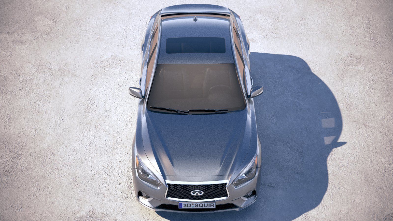 Infiniti Q50 2018 3D model_8
