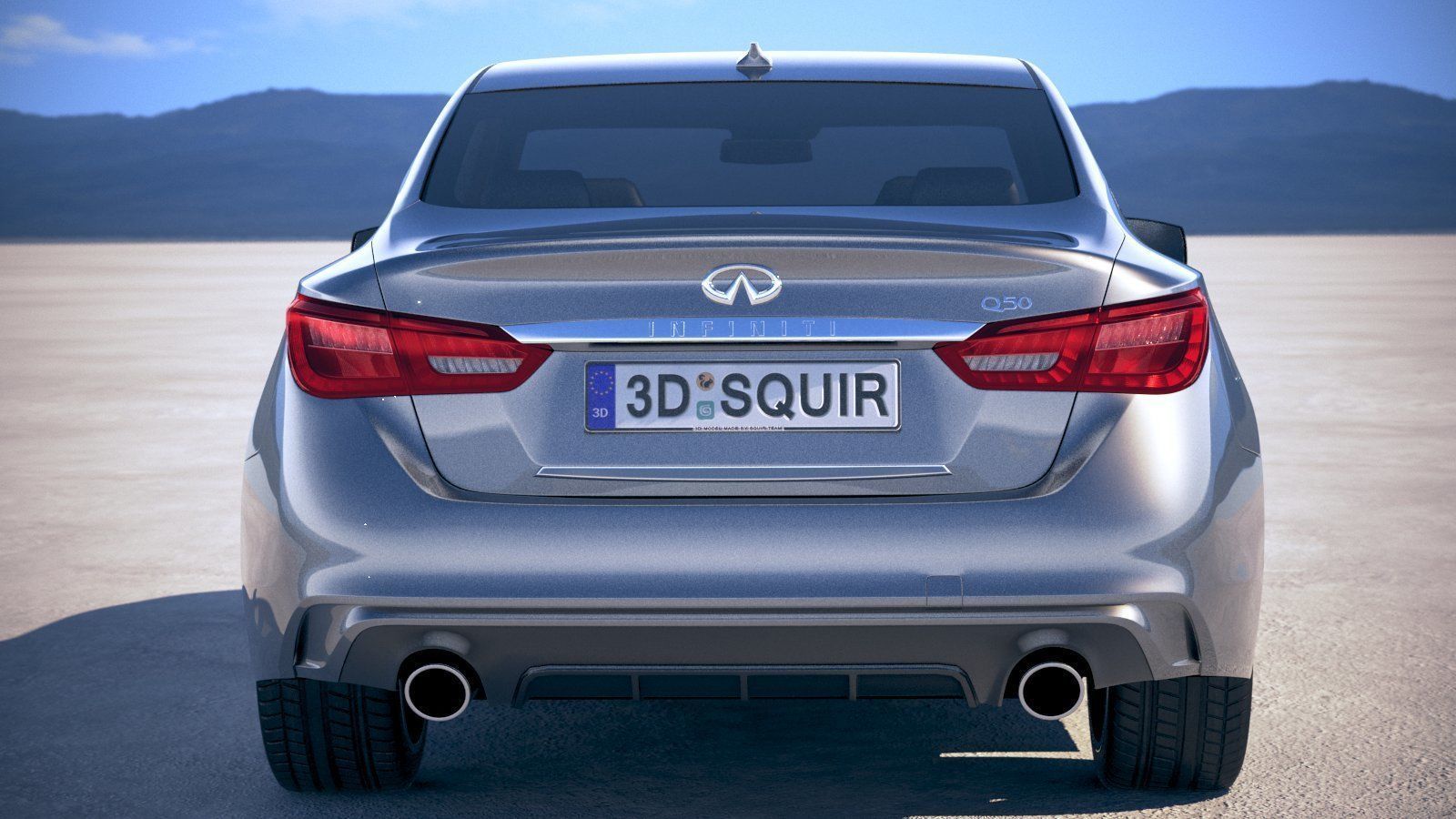 Infiniti Q50 2018 3D model_10