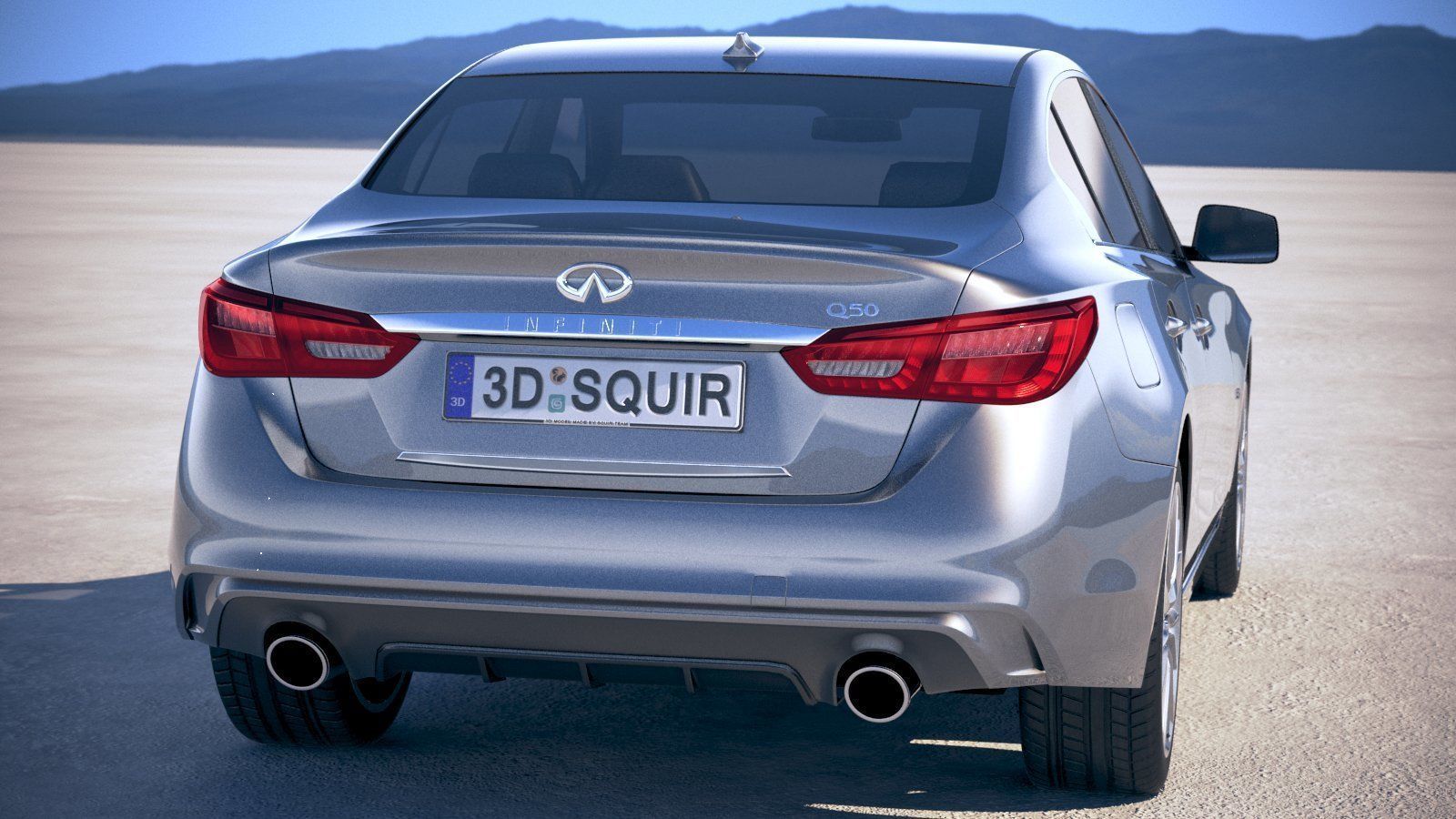 Infiniti Q50 2018 3D model_5