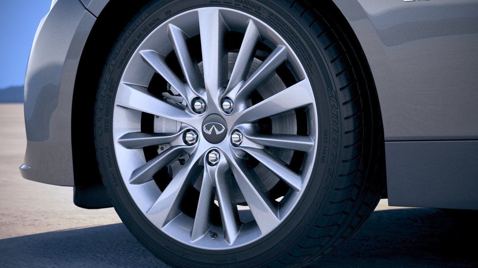 Infiniti Q50 2018 3D model_14