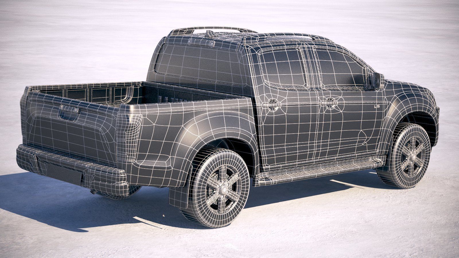 Isuzu D-Max 2017 3D model_20