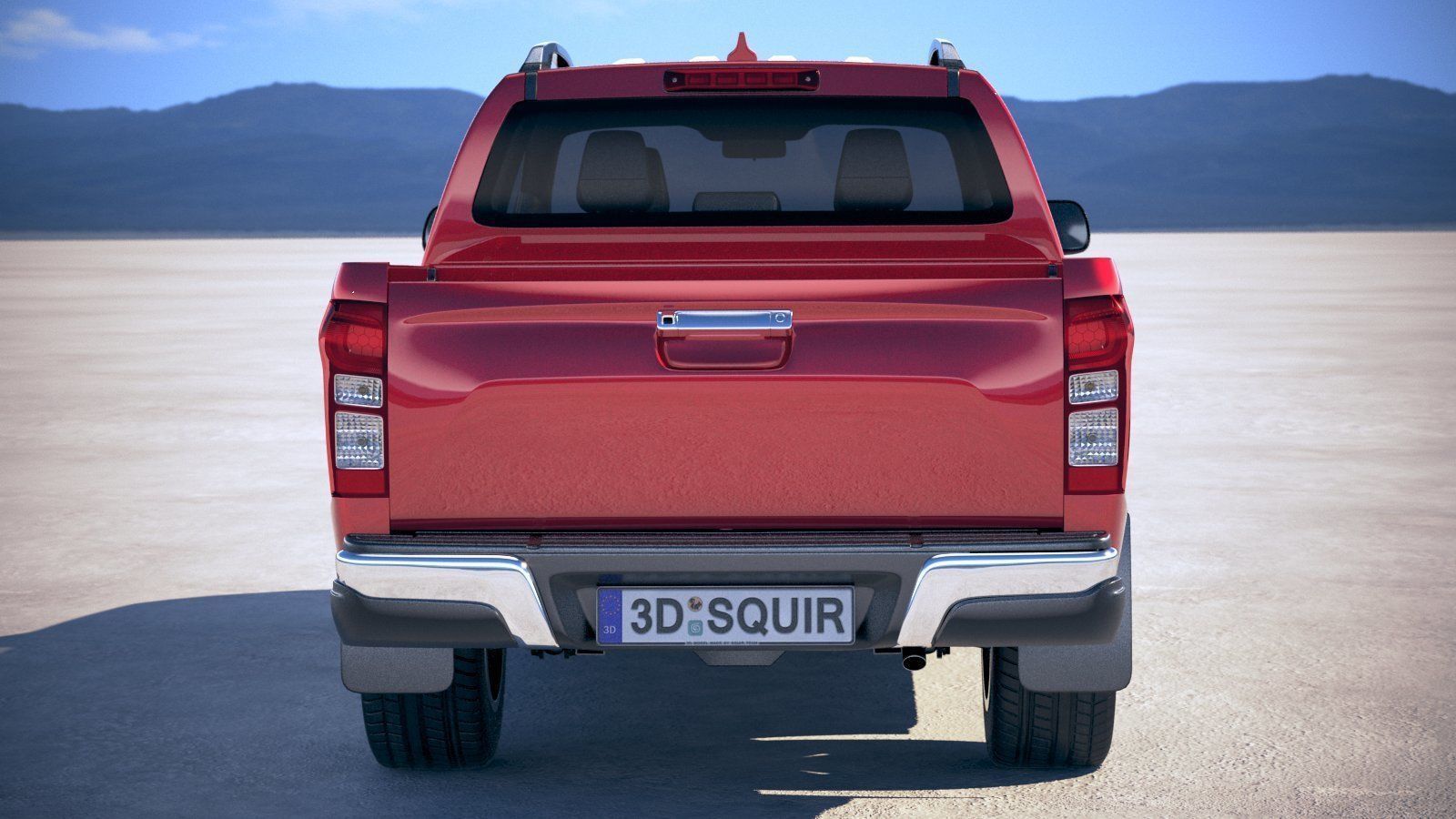 Isuzu D-Max 2017 3D model_10