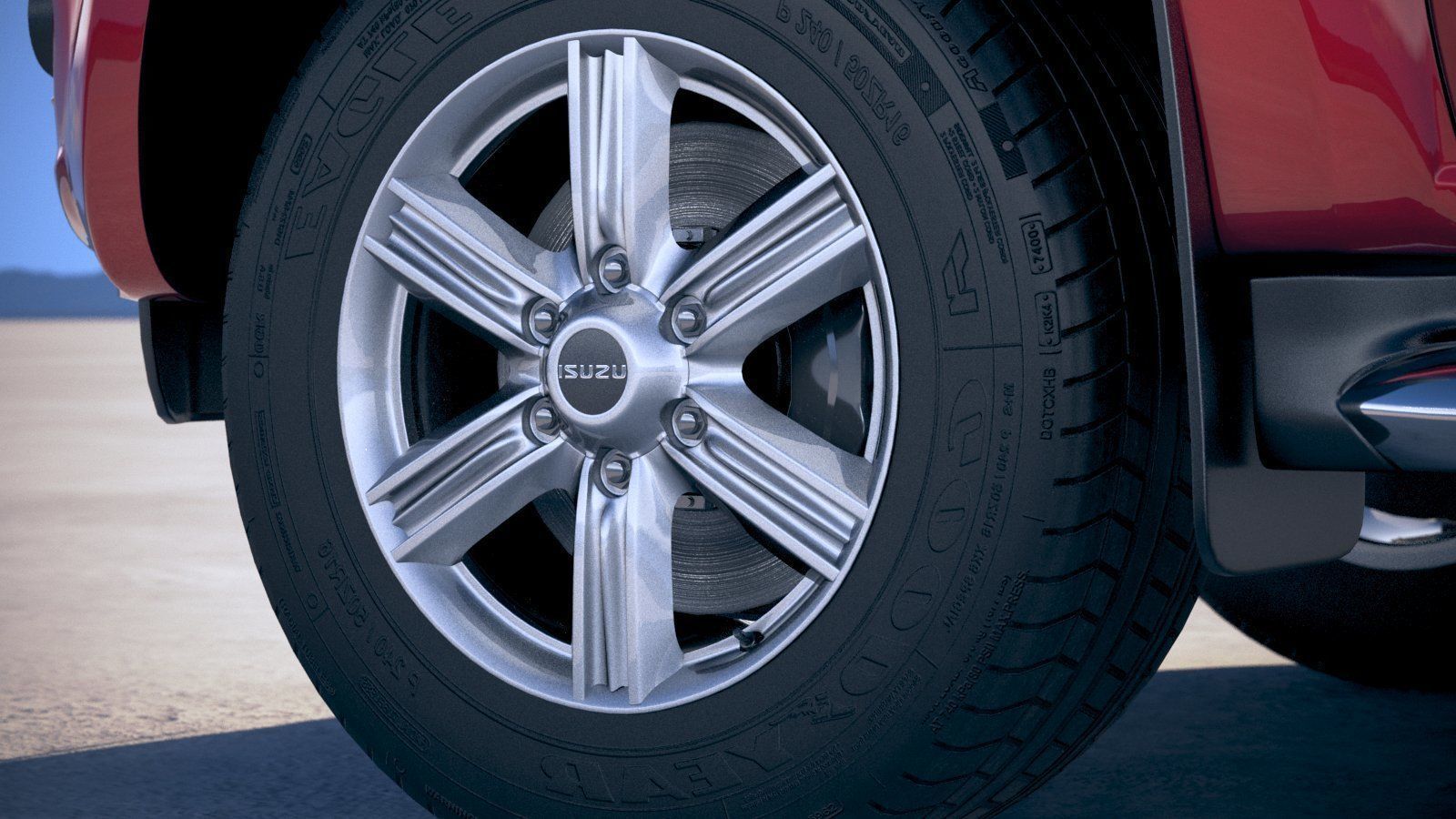 Isuzu D-Max 2017 3D model_14