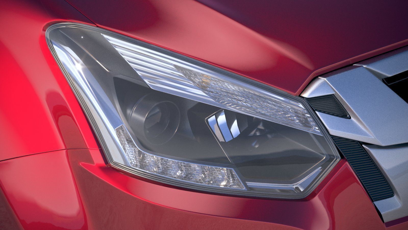 Isuzu D-Max 2017 3D model_15