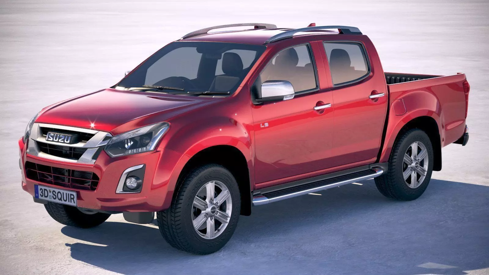 Isuzu D-Max 2017 3D model_0