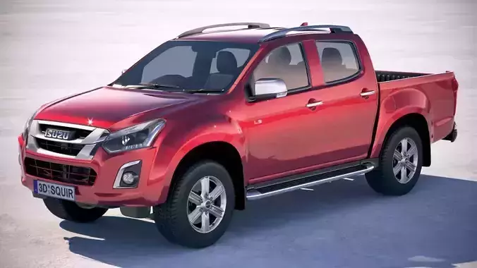 Isuzu D-Max 2017 3D model