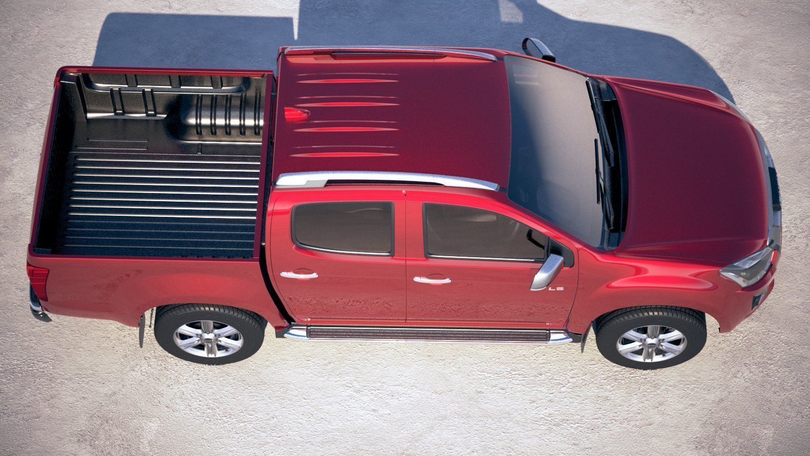 Isuzu D-Max 2017 3D model_7