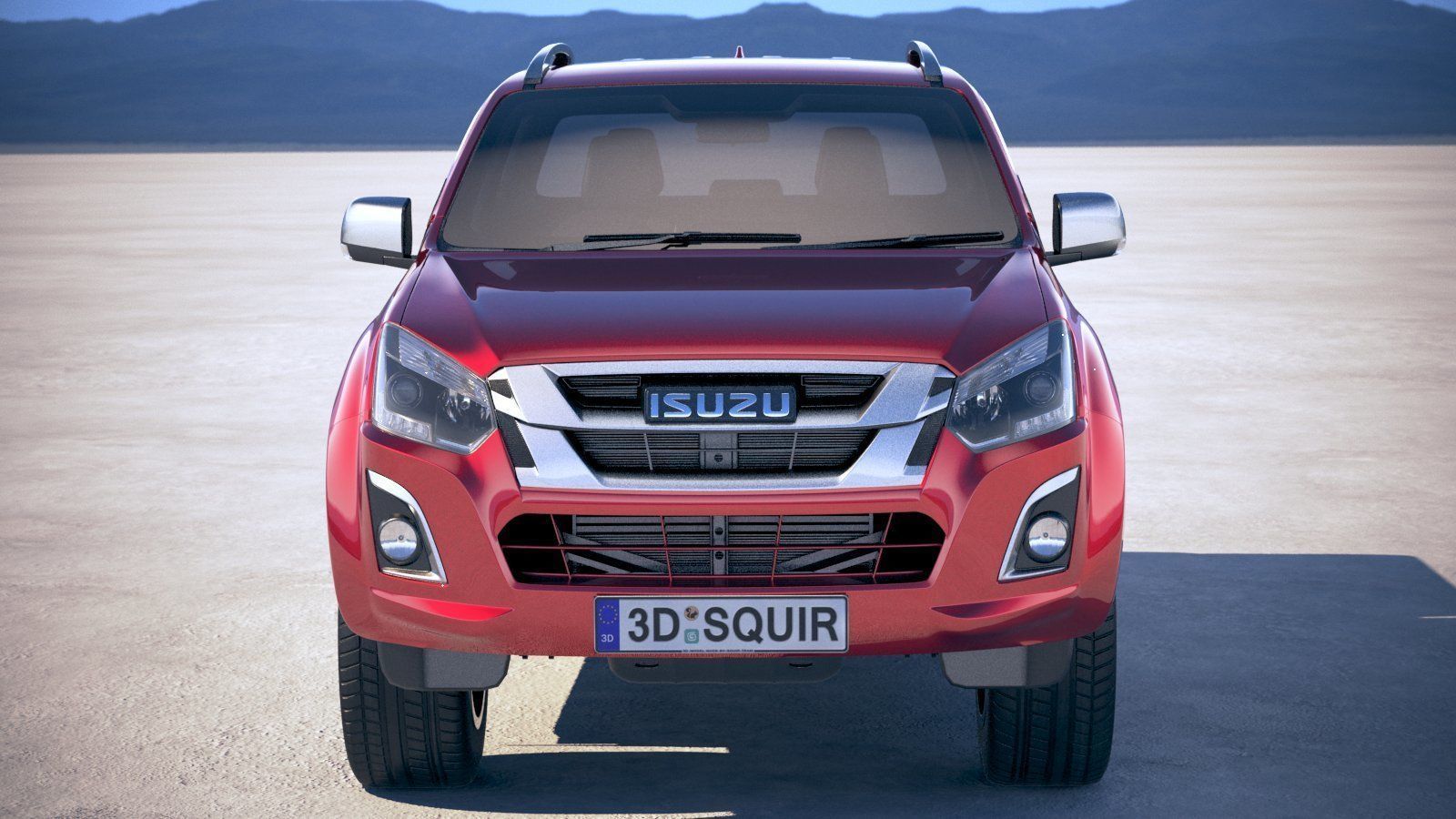 Isuzu D-Max 2017 3D model_9