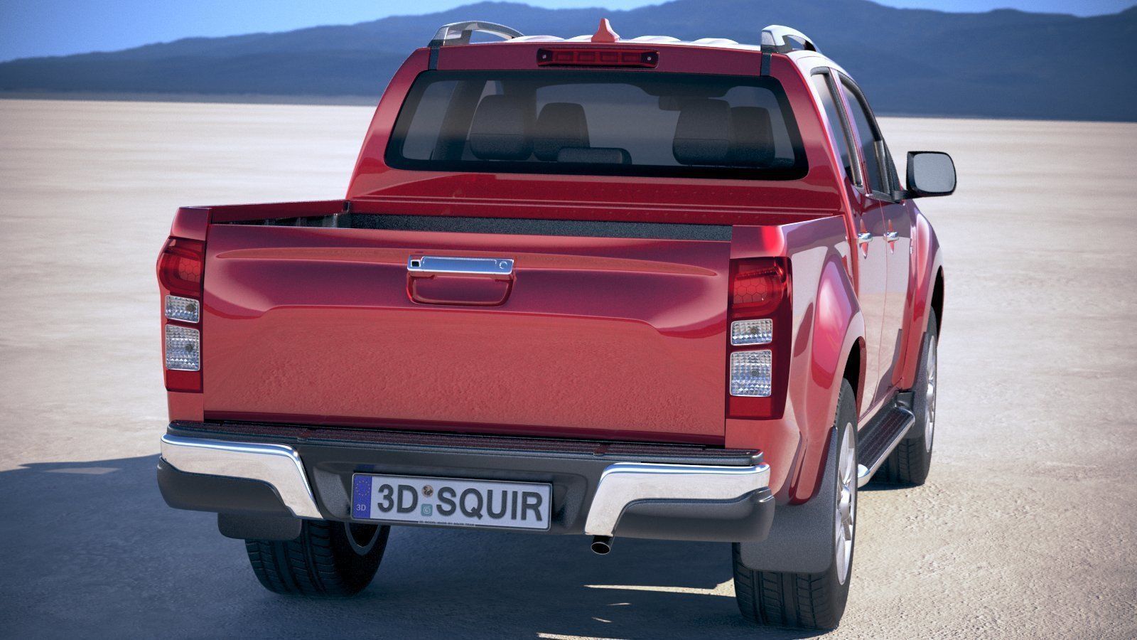 Isuzu D-Max 2017 3D model_5