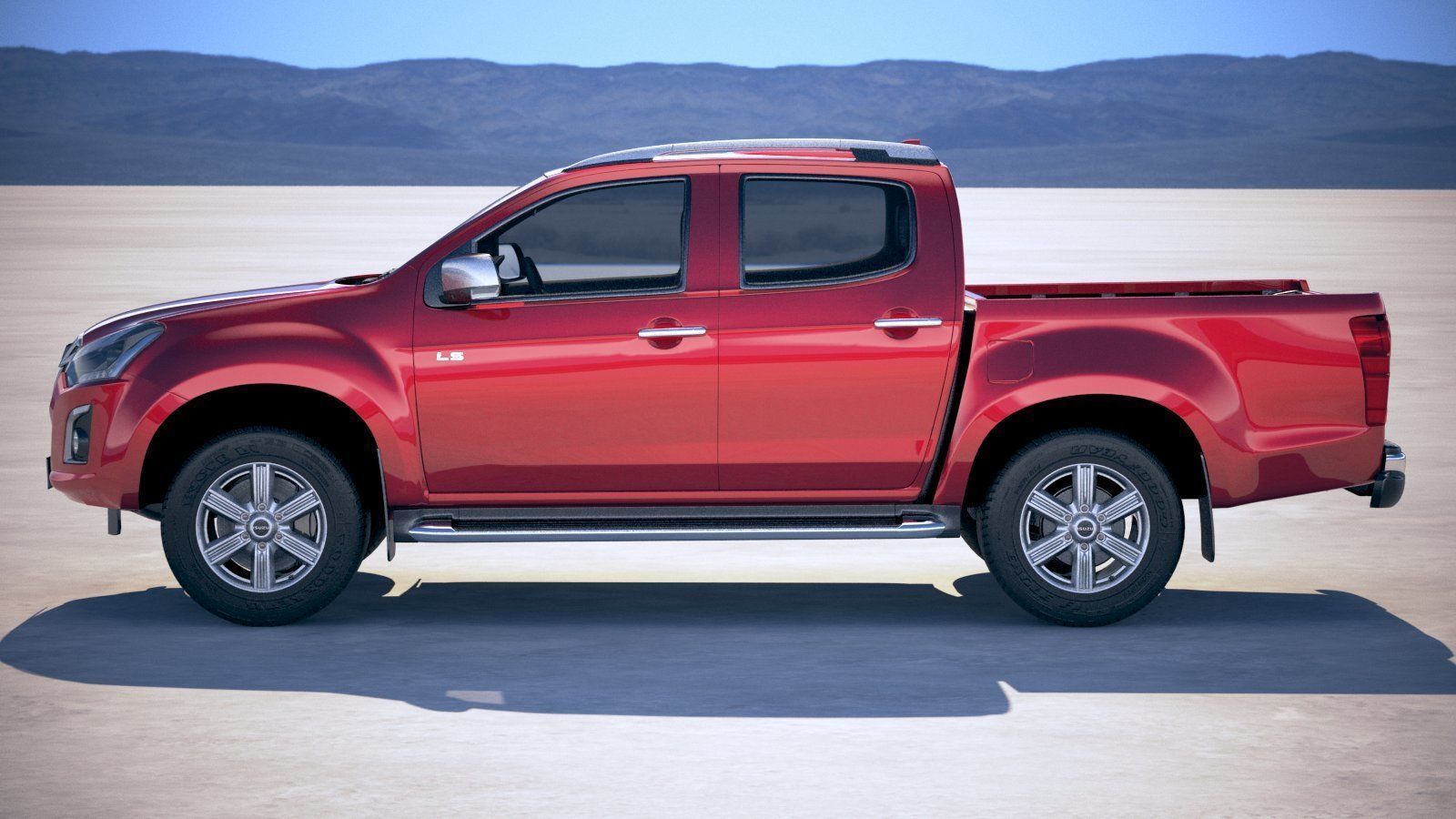 Isuzu D-Max 2017 3D model_6