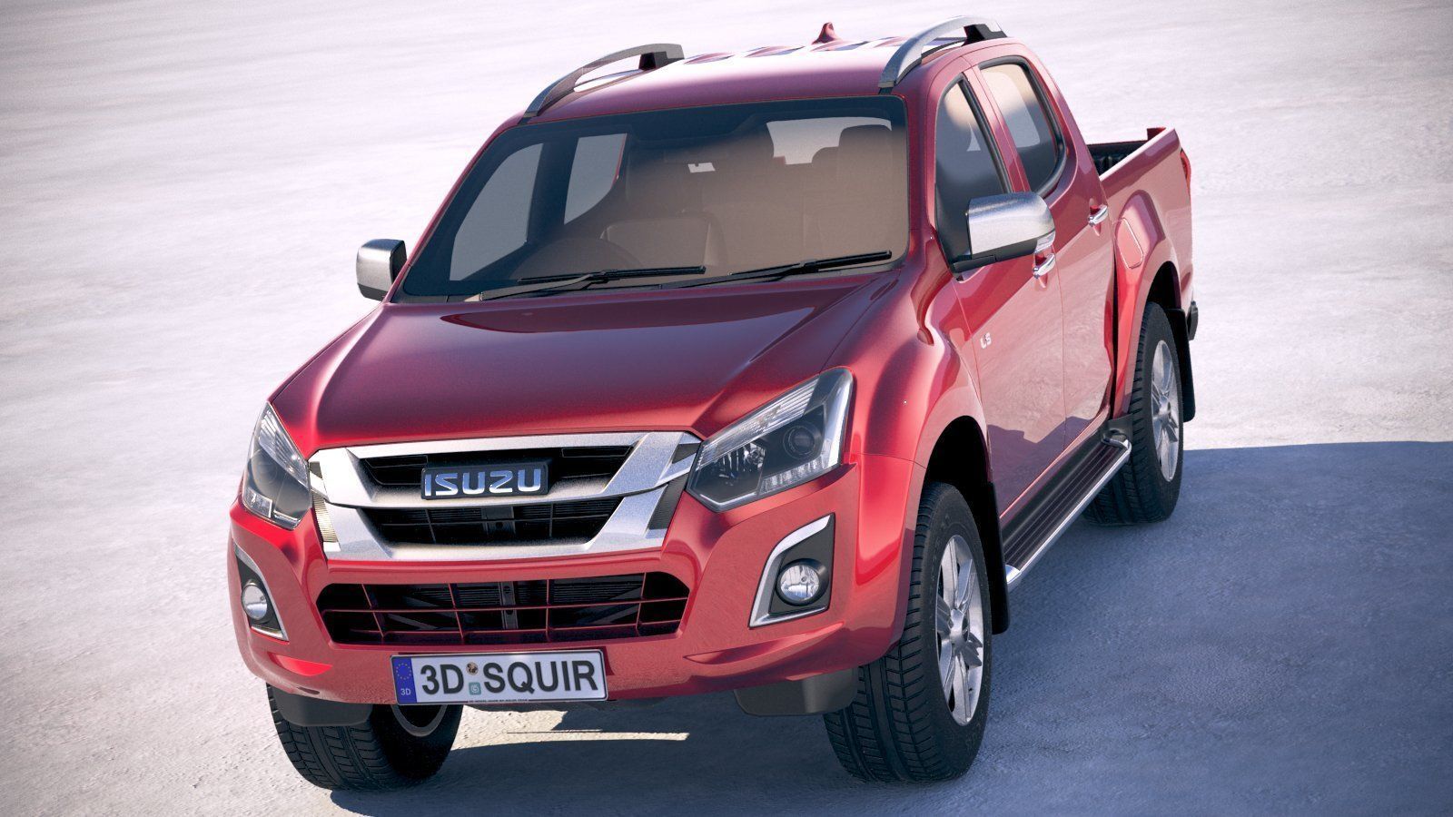 Isuzu D-Max 2017 3D model_1