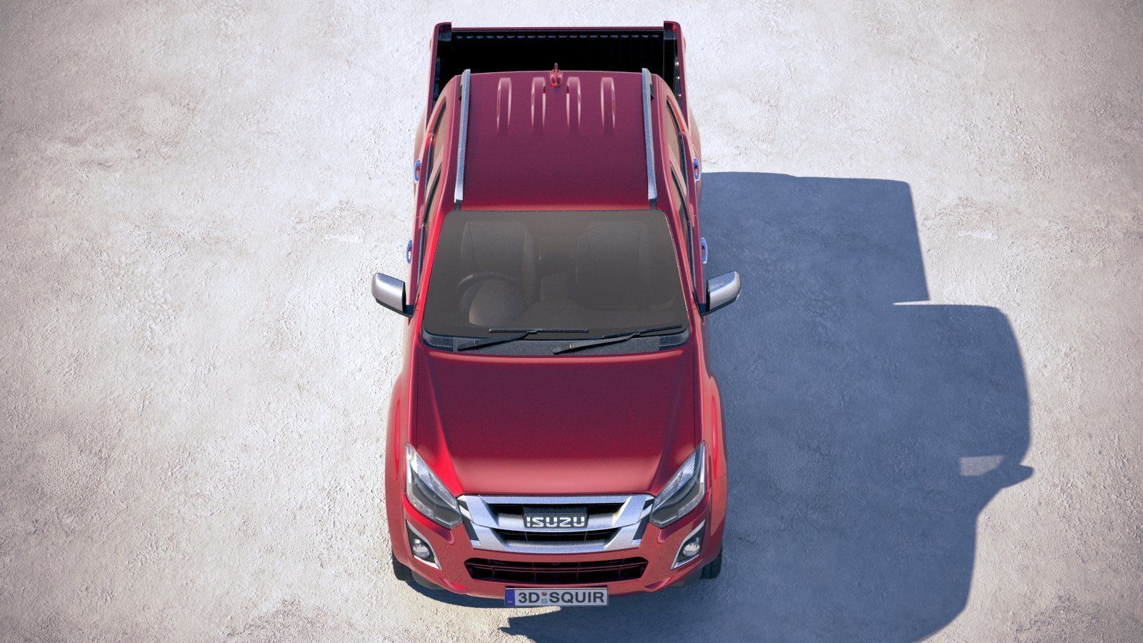 Isuzu D-Max 2017 3D model_8