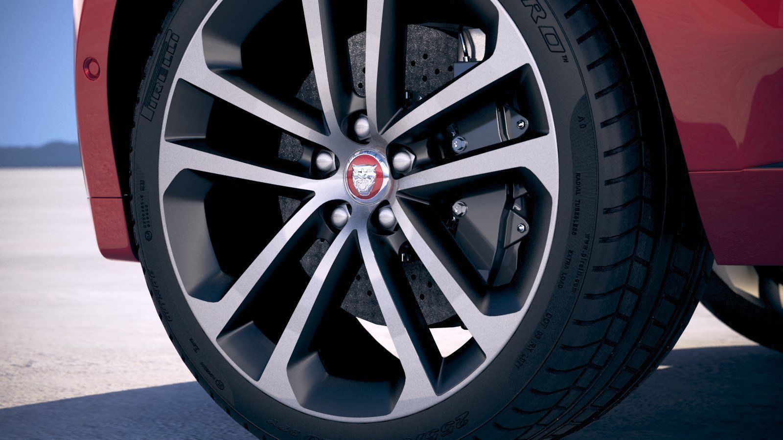 Jaguar F-pace R 2019 3D model_14