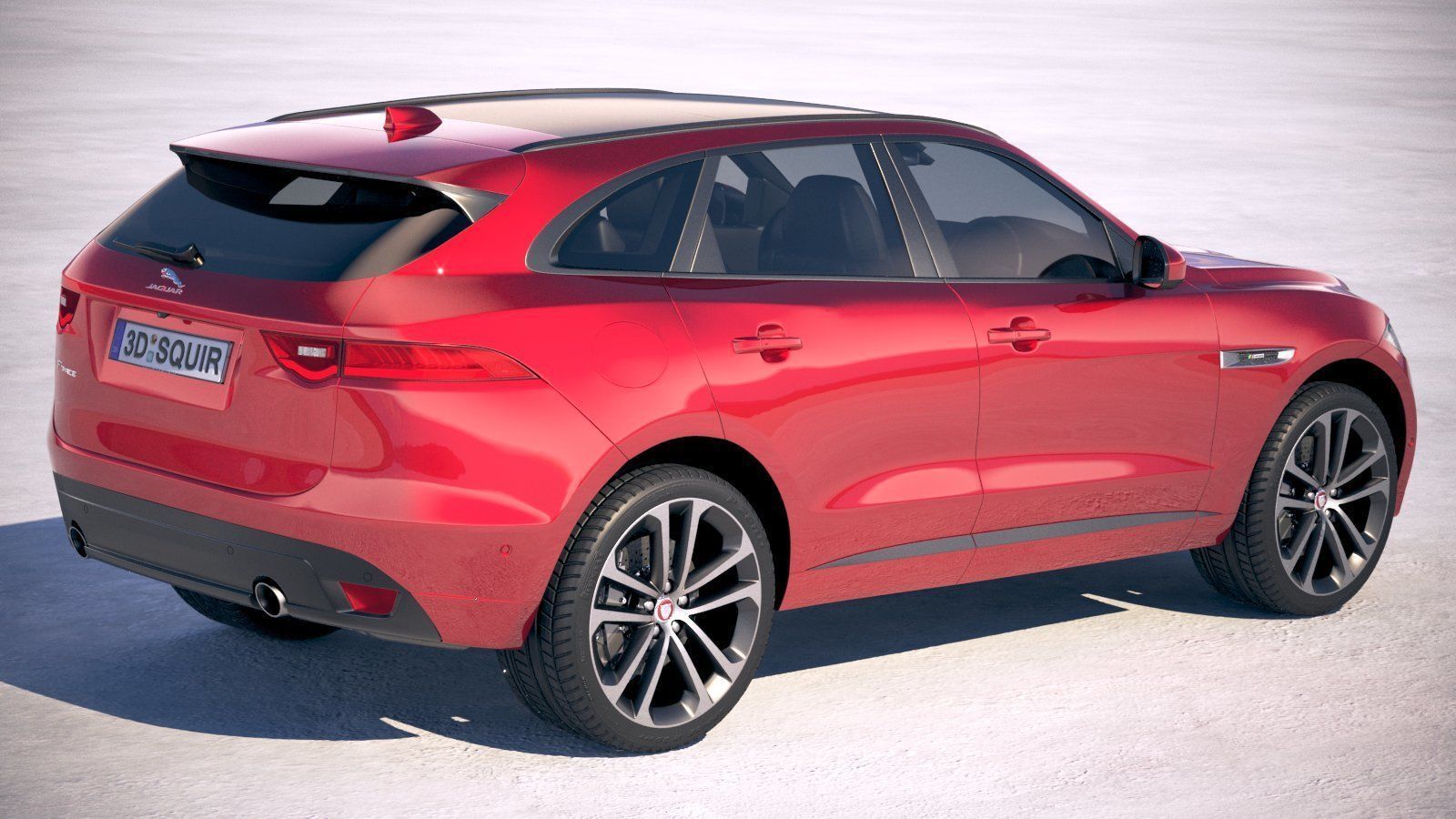 Jaguar F-pace R 2019 3D model_4