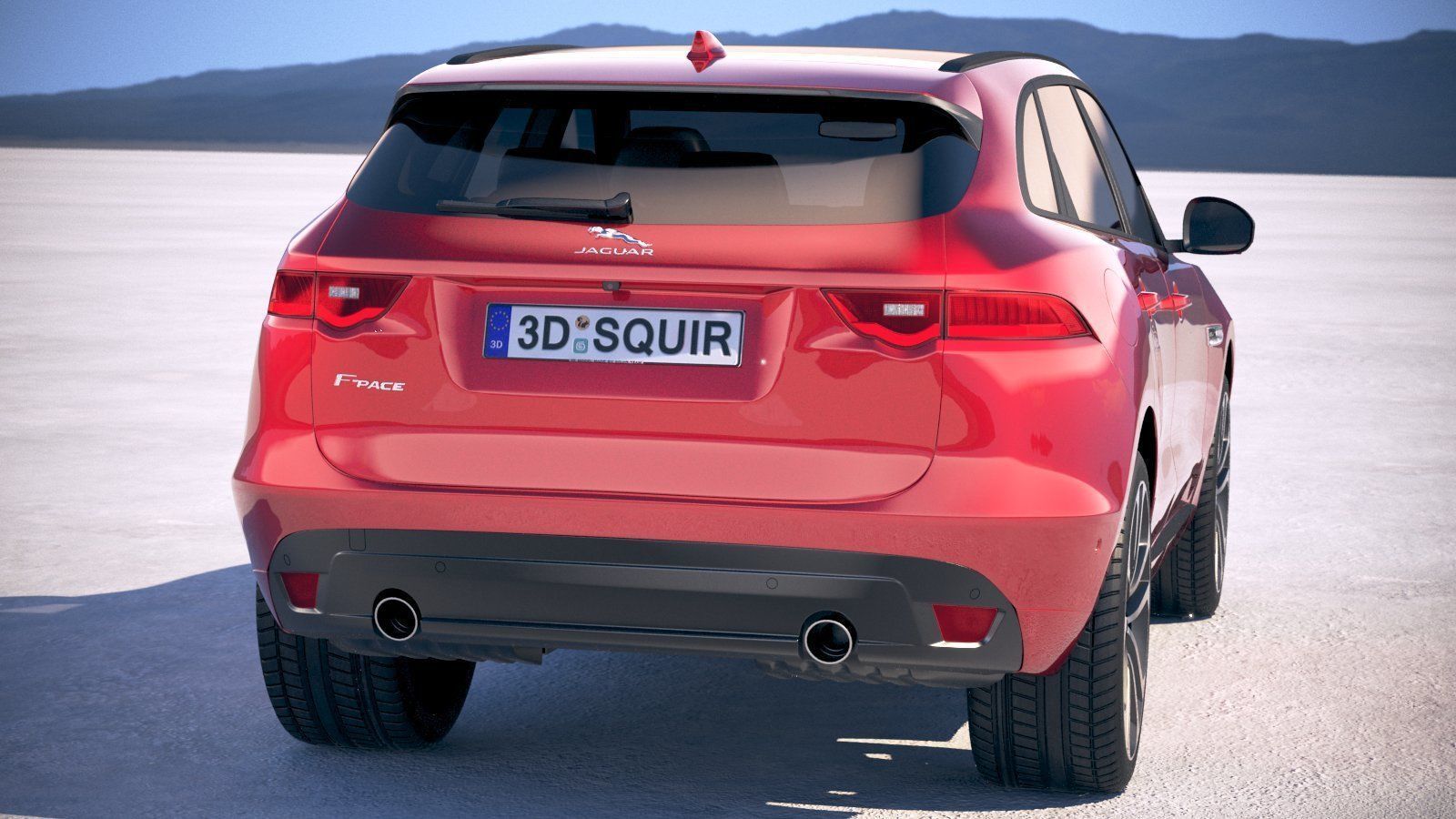 Jaguar F-pace R 2019 3D model_5