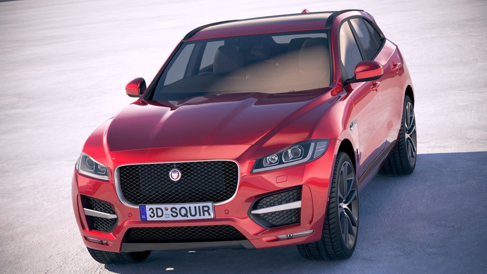 Jaguar F-pace R 2019 3D model_1